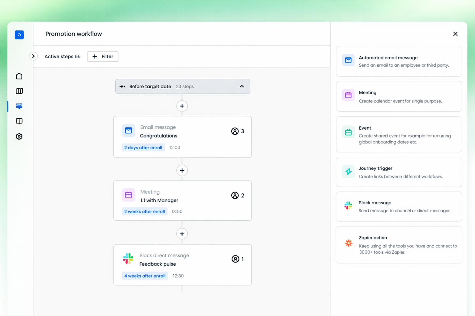 Track support and optimize
