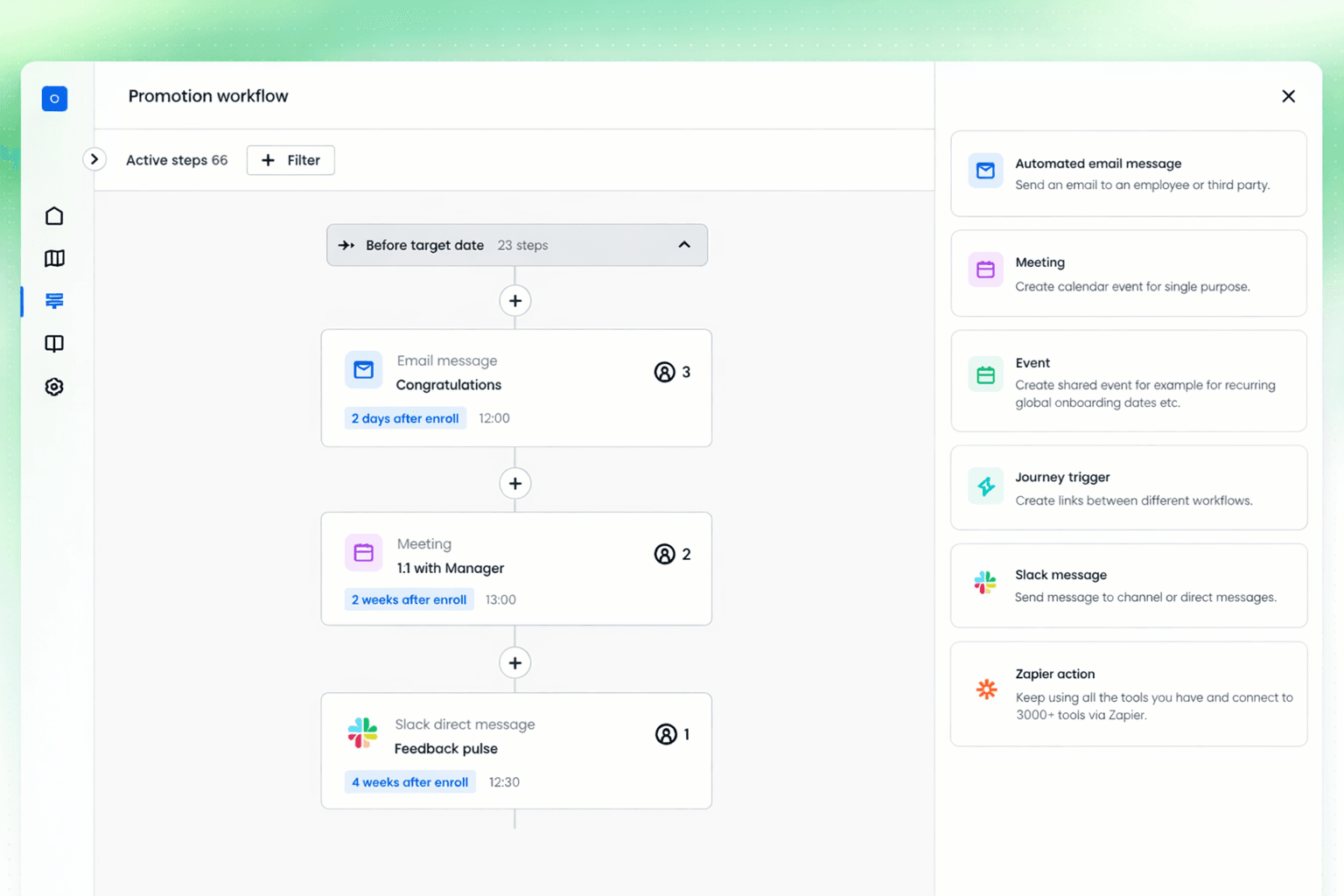 Track support and optimize